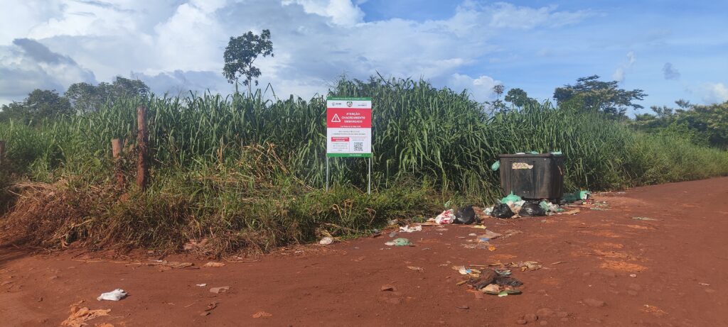 Prefeitura embarga chacreamentos clandestinos e instala placas de alerta em 33 empreendimentos