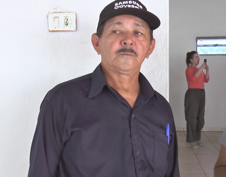 Morador José Ribamar conhecido como Pixiringa